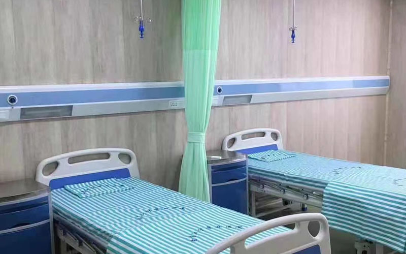 病房三腔設備帶安裝效果