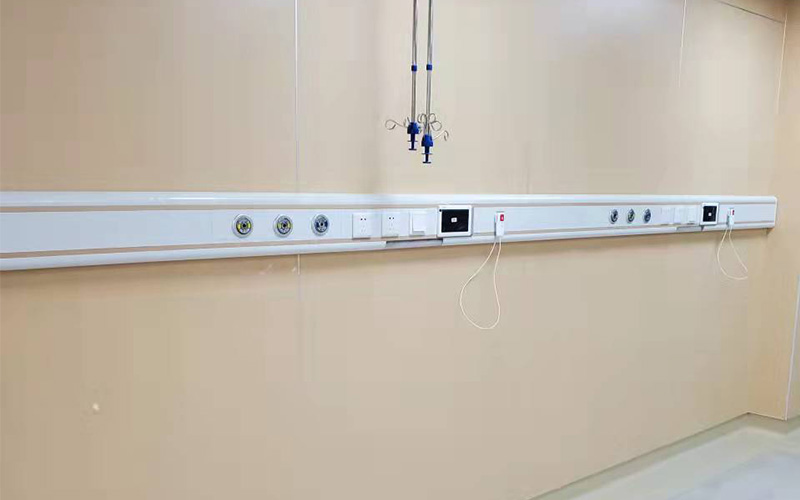 醫院病房設備帶安裝效果